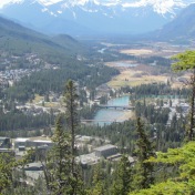 Wunderschöner Blick auf Banff
